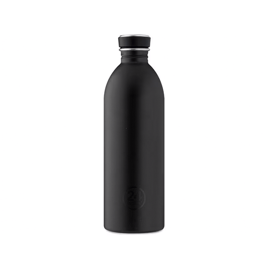 24 Bottles: Drinking bottle Urban "Tuxedo Black" 1000ml