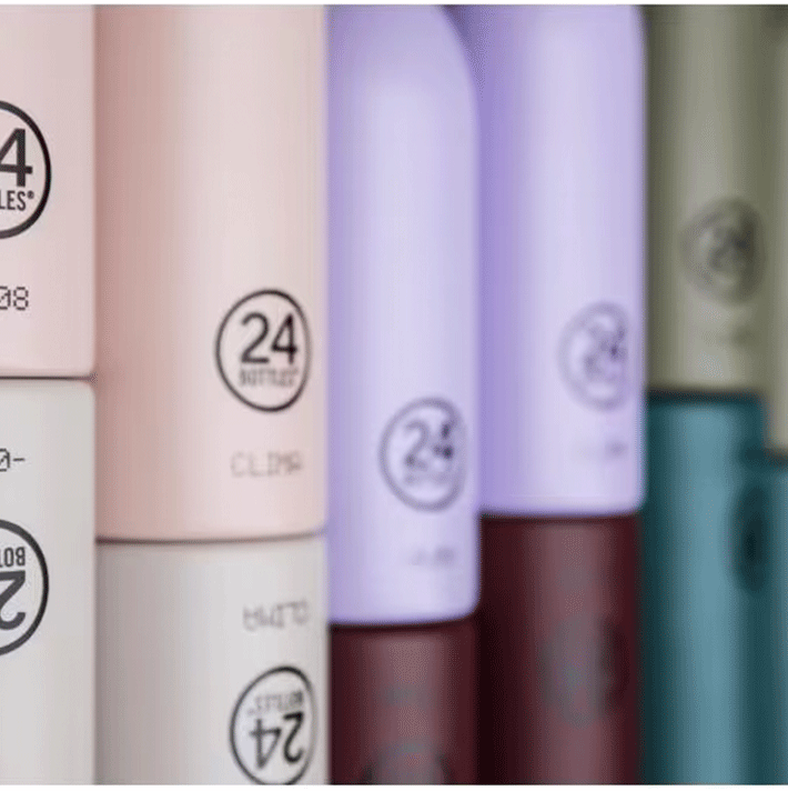 24 Bottles : Gourde Urban "Rose Poussiéreux" 1000ml