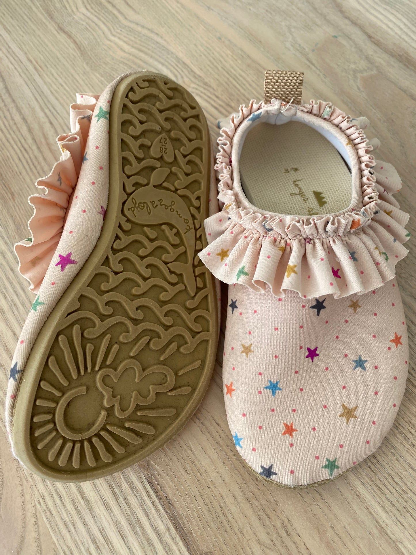 Chaussons de bain Konges Sløjd "Stars" | Taille 26/27