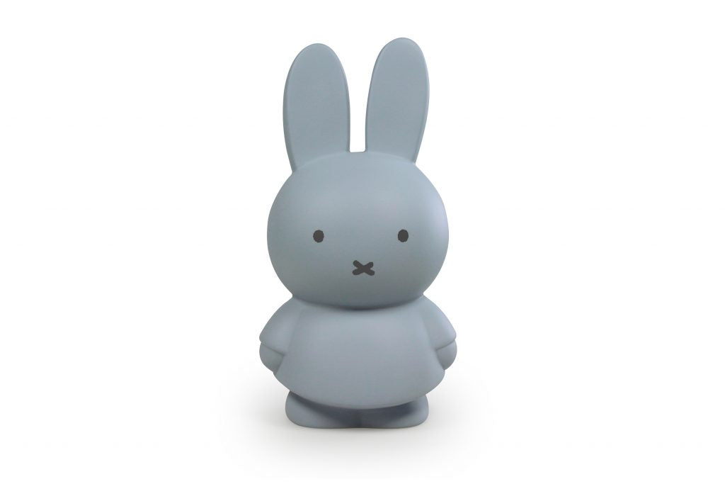 Atelier Pierre Junior : Tirelire Miffy | Bleu Argenté
