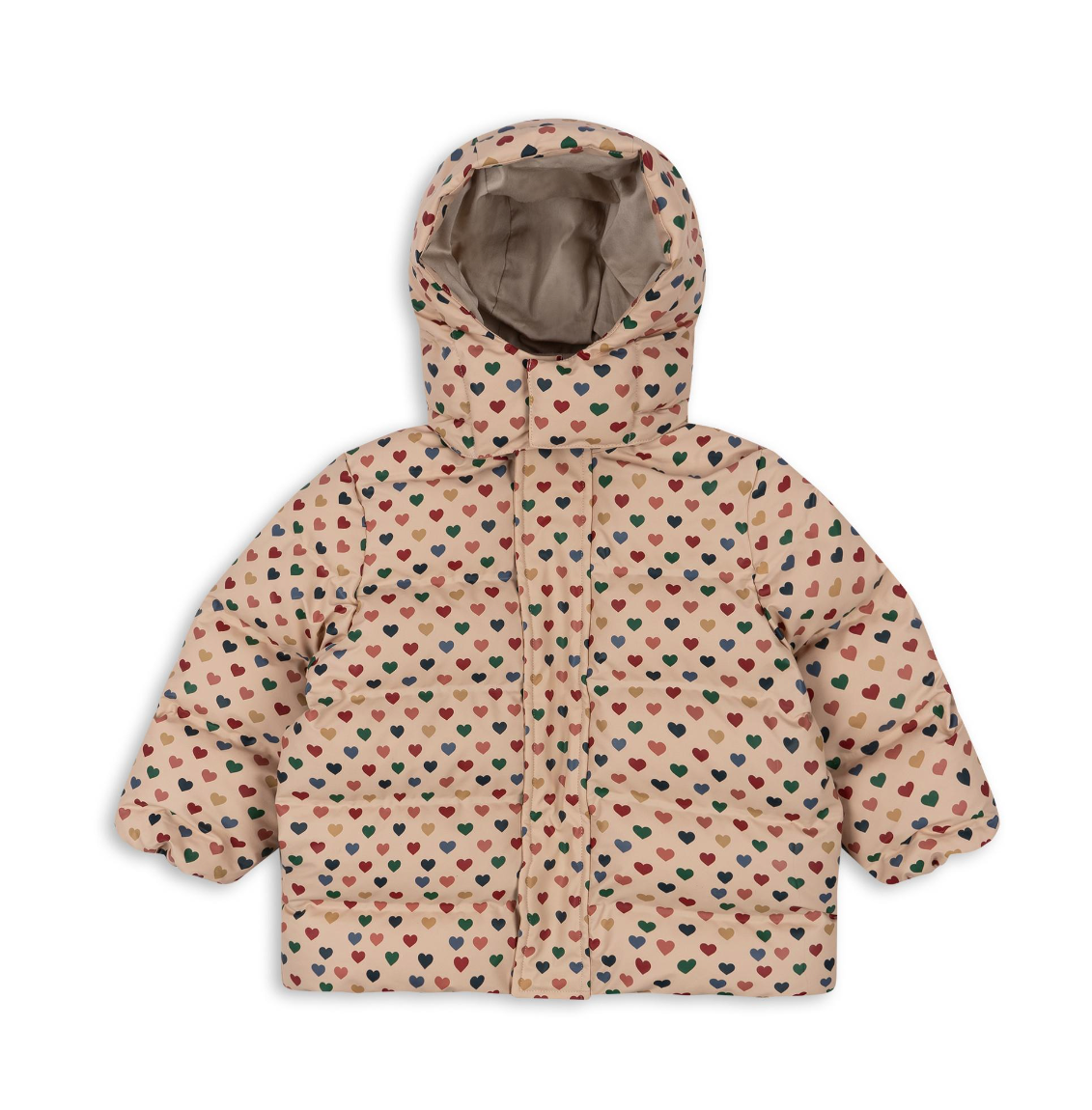 Konges Sløjd : Veste d'hiver "Ace rain jacket" | Couleur cœur frappant