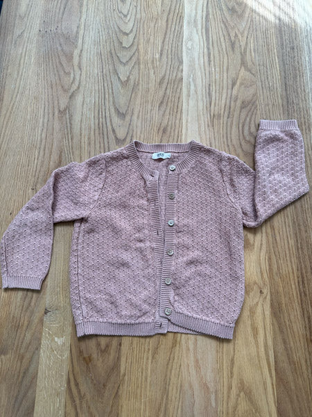 WHEAT: Cardigan "Magnella" | Old pink | Size 122