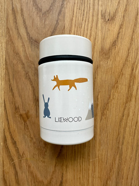 Liewood food container "Animals" | Stainless steel Thermo