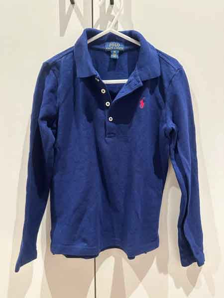 Polo à manches longues Ralph Lauren | 6-7 ans.