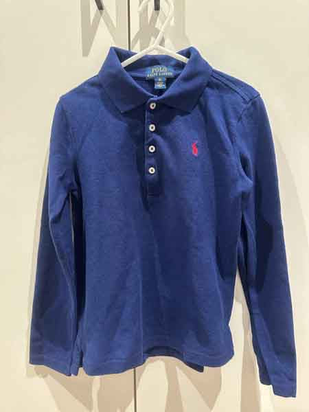 Polo à manches longues Ralph Lauren | 6-7 ans.