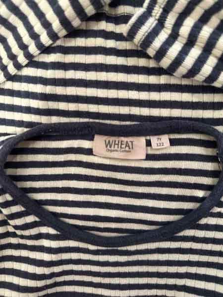 Sweat-shirt WHEAT "rayures bleues" | Taille 122