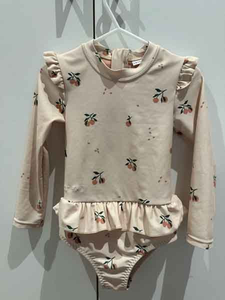 Maillot de bain Liewood "Sille Peach Seashell" | Taille 92/98