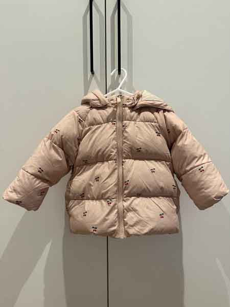 Konges Sløjd puffer jacket 'Nuka' Cherry Blush | 18 months