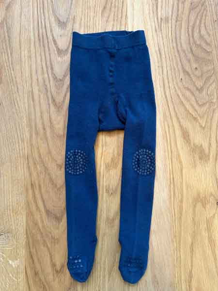 GoBabyGo Strumpfhosen "rutschfest" | 12-18 Monate | blau