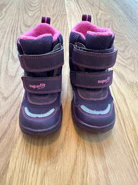 Bottes d'hiver Superfit "Violett" | Taille 24 | Gore-Tex