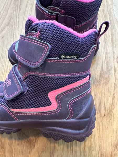 Bottes d'hiver Superfit "Violett" | Taille 24 | Gore-Tex
