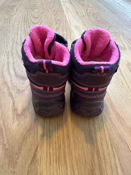 Bottes d'hiver Superfit "Violett" | Taille 24 | Gore-Tex