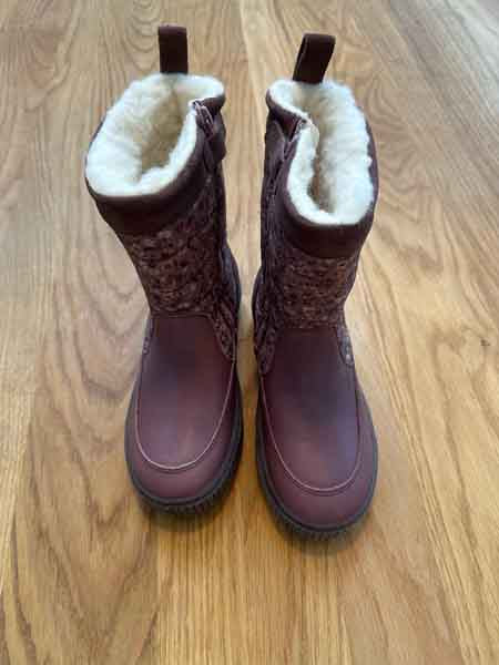 Bottes d'hiver WHEAT "Koa High Tex Inside Zip" | Taille 32 | Lilas fleuri