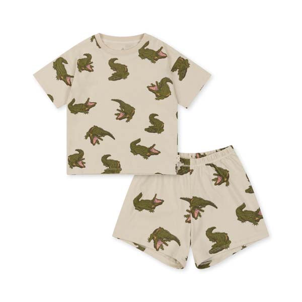 Konges Sløjd : T-shirt et short "Lin" | Ensemble 2 pièces