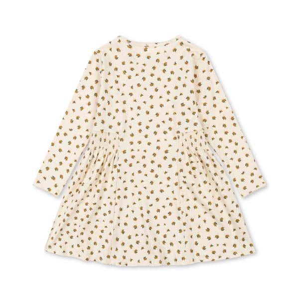 Konges Sløjd : Robe basique "Peonia Limone"