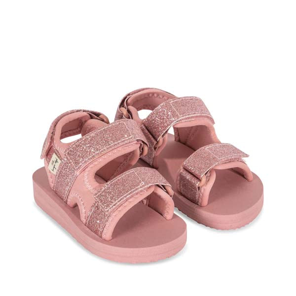 Konges Sløjd : Sandales "Glitter" | Rose