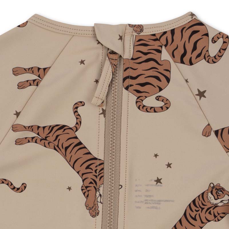 Konges Sløjd : Maillot de bain anti-UV "Aster" Tigre
