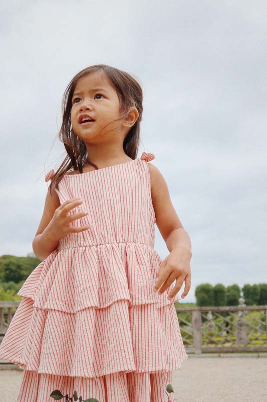 Konges Sløjd : Robe Ellie "Amour Stripe"