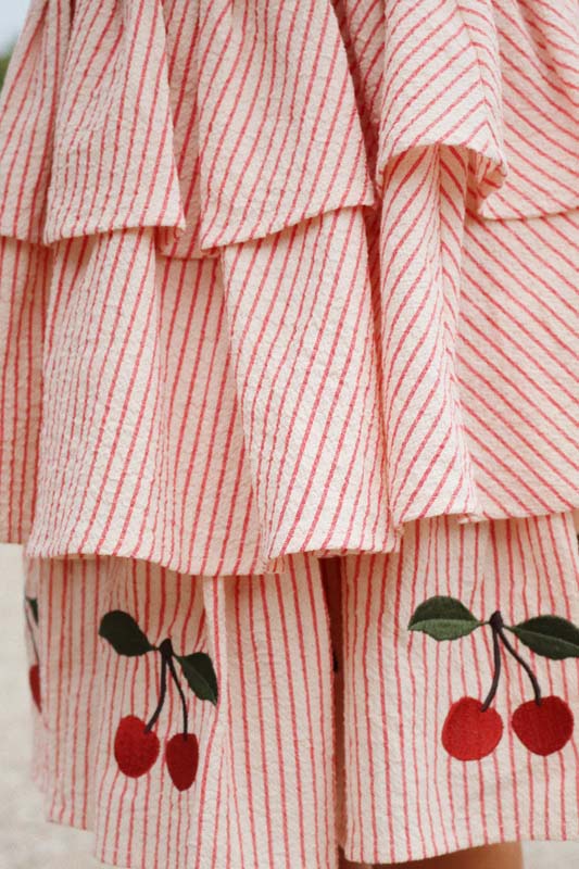 Konges Sløjd : Robe Ellie "Amour Stripe"