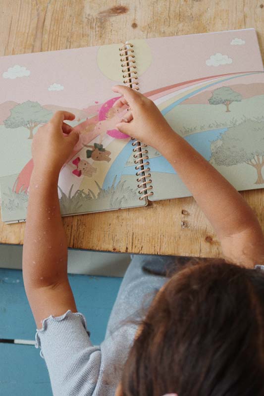 Konges Sløjd: Sticker book "Blush"