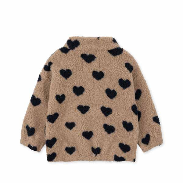 Konges Sløjd : Veste en teddy "Jody" Coeur Eclipse