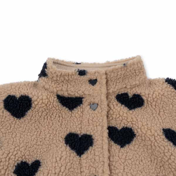 Konges Sløjd : Veste en teddy "Jody" Coeur Eclipse