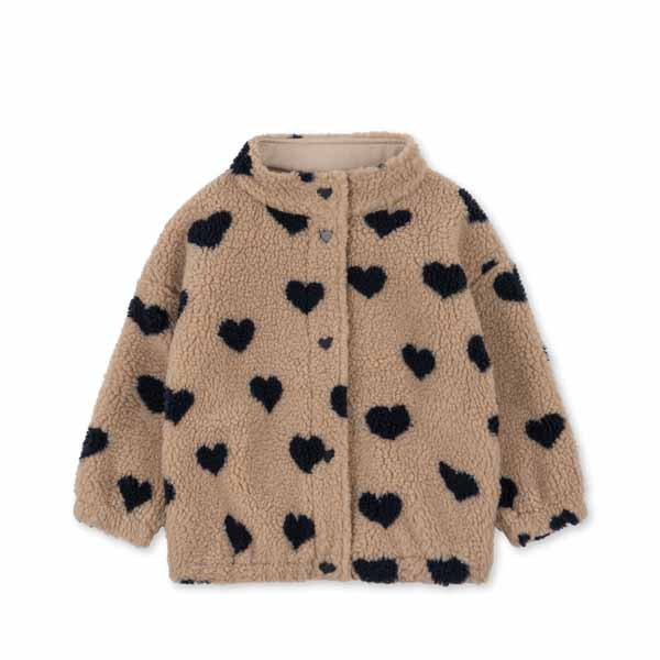 Konges Sløjd : Veste en teddy "Jody" Coeur Eclipse
