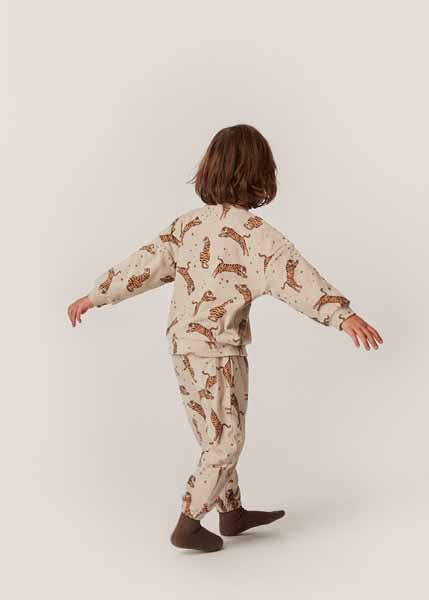 Konges Sløjd : Sweat-shirt "Itty" Tigre Sable