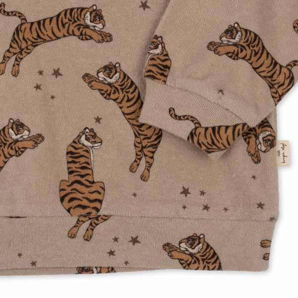 Konges Sløjd : Sweat-shirt "Itty" Tigre Sable