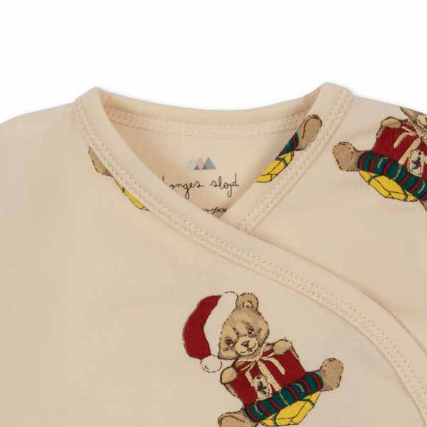 Konges Sløjd : Ensemble nouveau-né "Christmas Teddy"