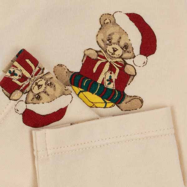 Konges Sløjd : Ensemble nouveau-né "Christmas Teddy"