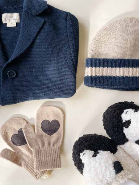 Konges Sløjd: Handschuhe 2er-Pack "Hearts"