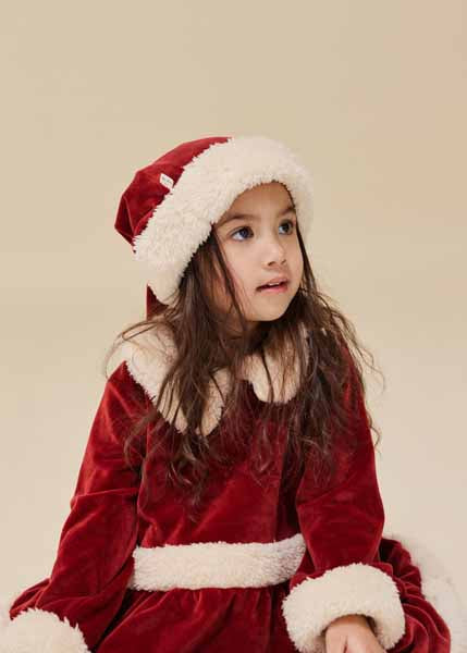 Konges Sløjd : Bonnet de Noël "Red Dahlia"