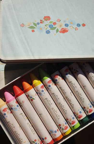 Konges Sløjd : Crayons à colorier en cire d'abeille