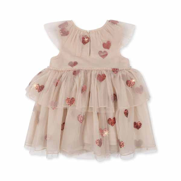 Konges Sløjd : Robe de fée "Yvonne" Coeur Sequins