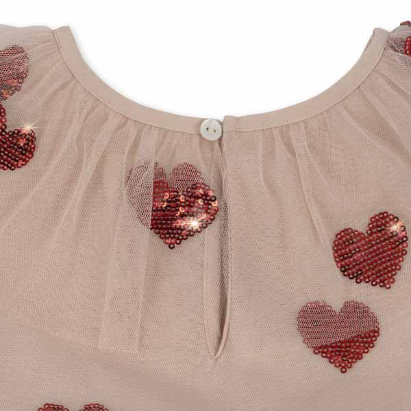 Konges Sløjd : Robe de fée "Yvonne" Coeur Sequins