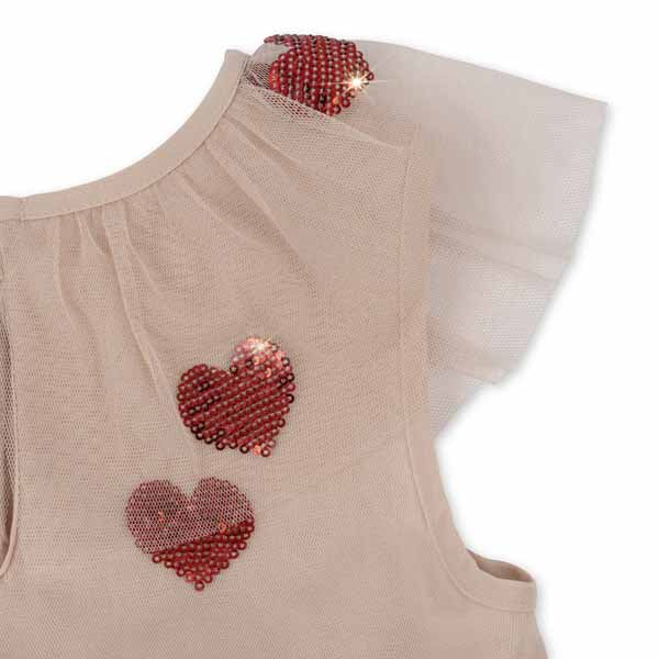 Konges Sløjd : Robe de fée "Yvonne" Coeur Sequins