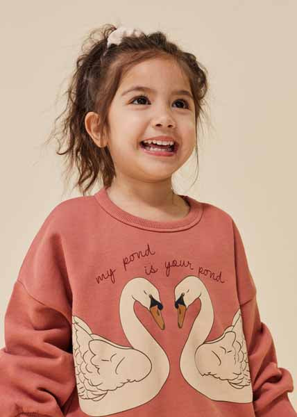 Konges Sløjd : Sweat-shirt "Lou" Rose Canyon