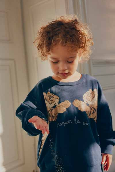 Konges Sløjd : Sweat-shirt "Lou" Total Eclipse
