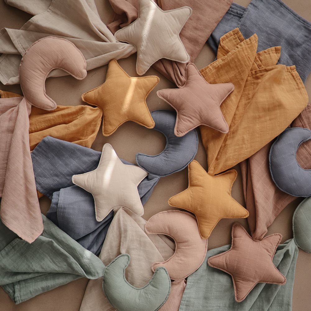 Coffret cadeau de naissance "Medium" Bleu | 4 pièces