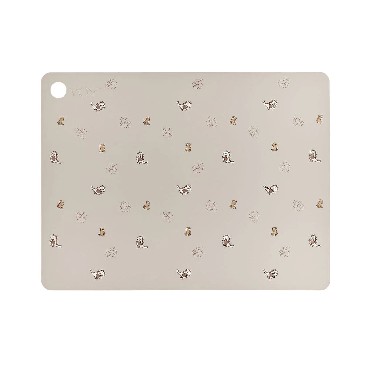 Oyoy : Set de table pour enfant "Dino Dina"