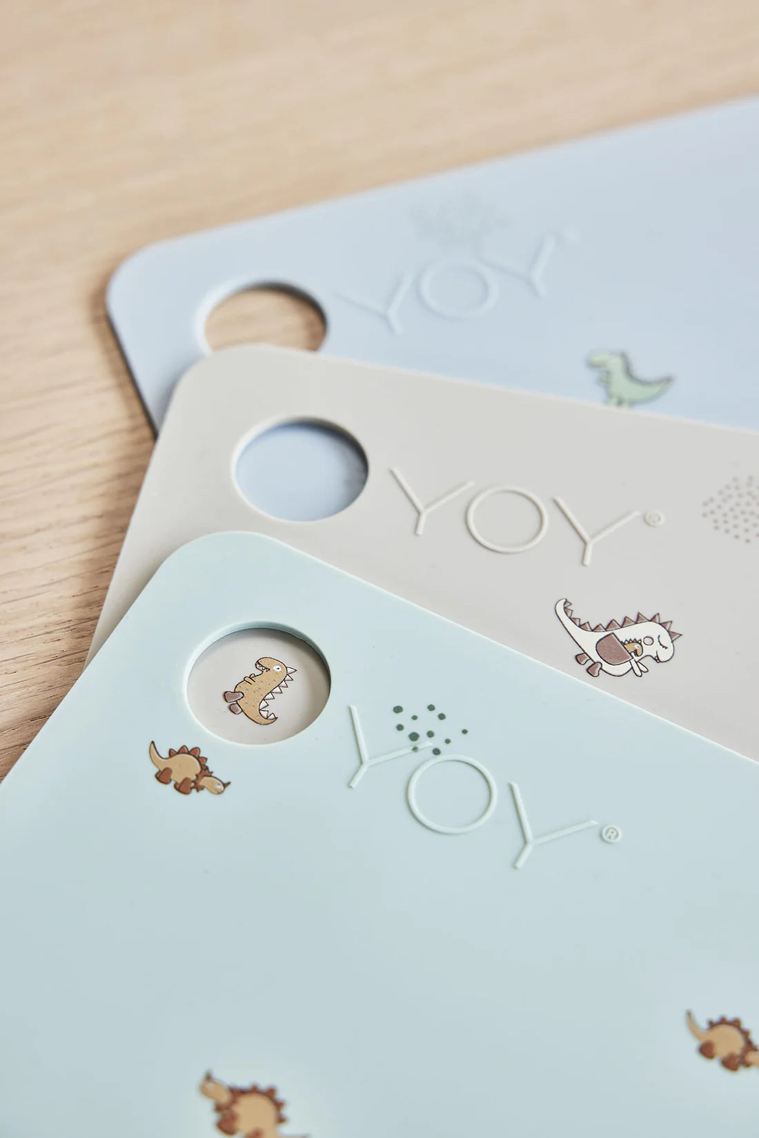 Oyoy : Set de table pour enfant "Dino Theo"