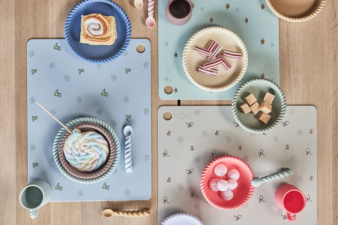 Oyoy : Set de table pour enfant "Dino Theo"