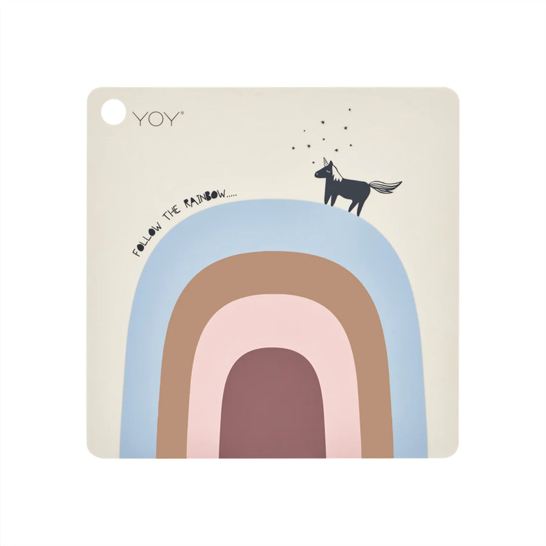 Oyoy : Set de table pour enfant "Follow the Rainbow"