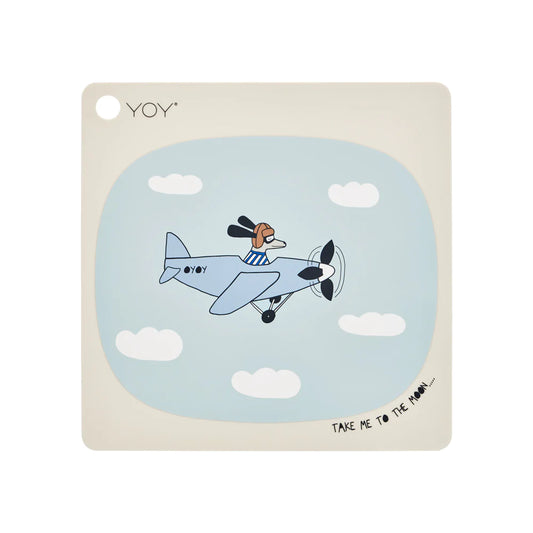 Oyoy: Children's placemat "Take me to the moon"