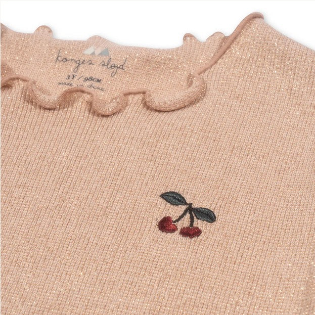 Konges Sløjd : T-shirt et short "Cameo Rose" | Ensemble de 2 pièces Roli