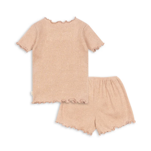 Konges Sløjd : T-shirt et short "Cameo Rose" | Ensemble de 2 pièces Roli