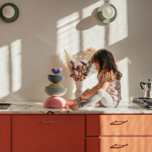 Stapelstein®: Inside Rainbow "Pastel"