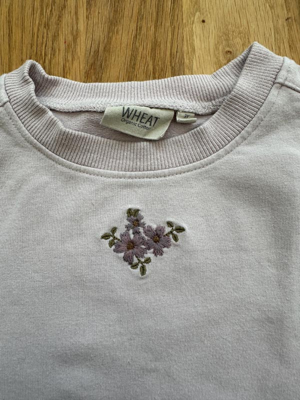 WHEAT : Sweat-shirt à manches longues "Eliza" Lilas doux | Taille 98