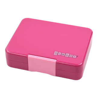 Yumbox : Boîte à goûter | Rose arc-en-ciel | 3 compartiments